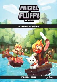 Frigiel et Fluffy, Les Origines (T1) : La chasse au trésor - Lecture roman jeunesse aventures Minecraft - Dès 8 ans
