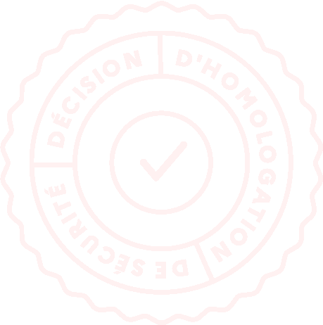 Tampont validant l'homologation du site