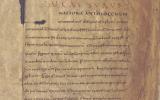 Un manuscrit de plus de 1000 ans