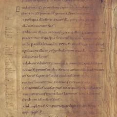 Un manuscrit du IXe siècle à la Bibliothèque municipale de Grenoble